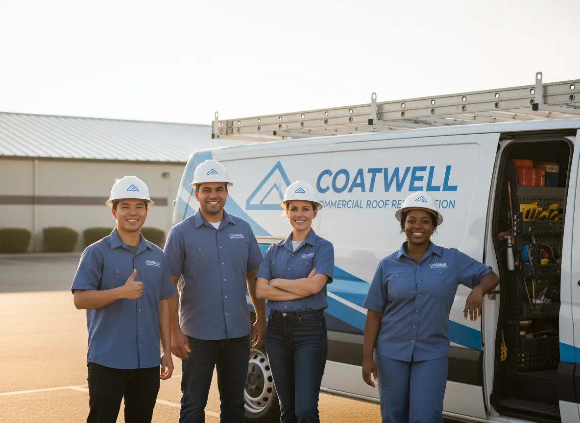 Commercial roof coating company in Angela, MT